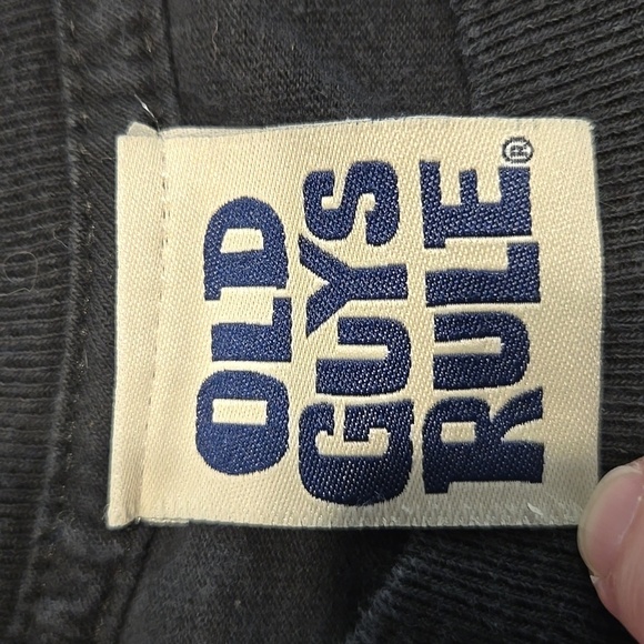 OLD GUYS RULE TROPICAL DOUBLE SIDED GRAPHIC T-SHIRT. SIZE LARGE. - Picture 3 of 8